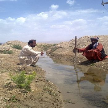 Revitalizing the traditional water supply system (Karez)